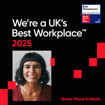 We’re a UK’s Best Workplace™ 2025