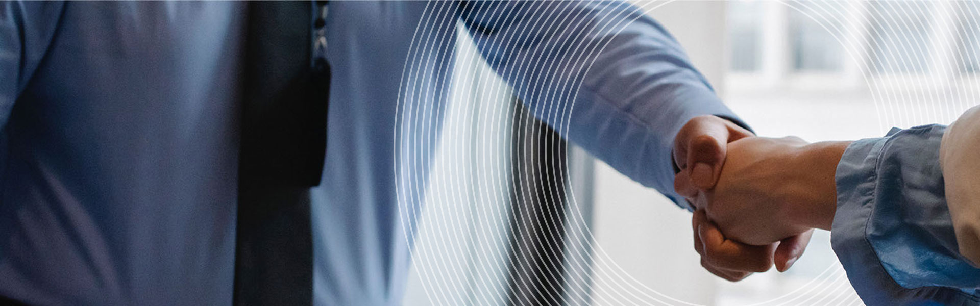 two people shaking hands