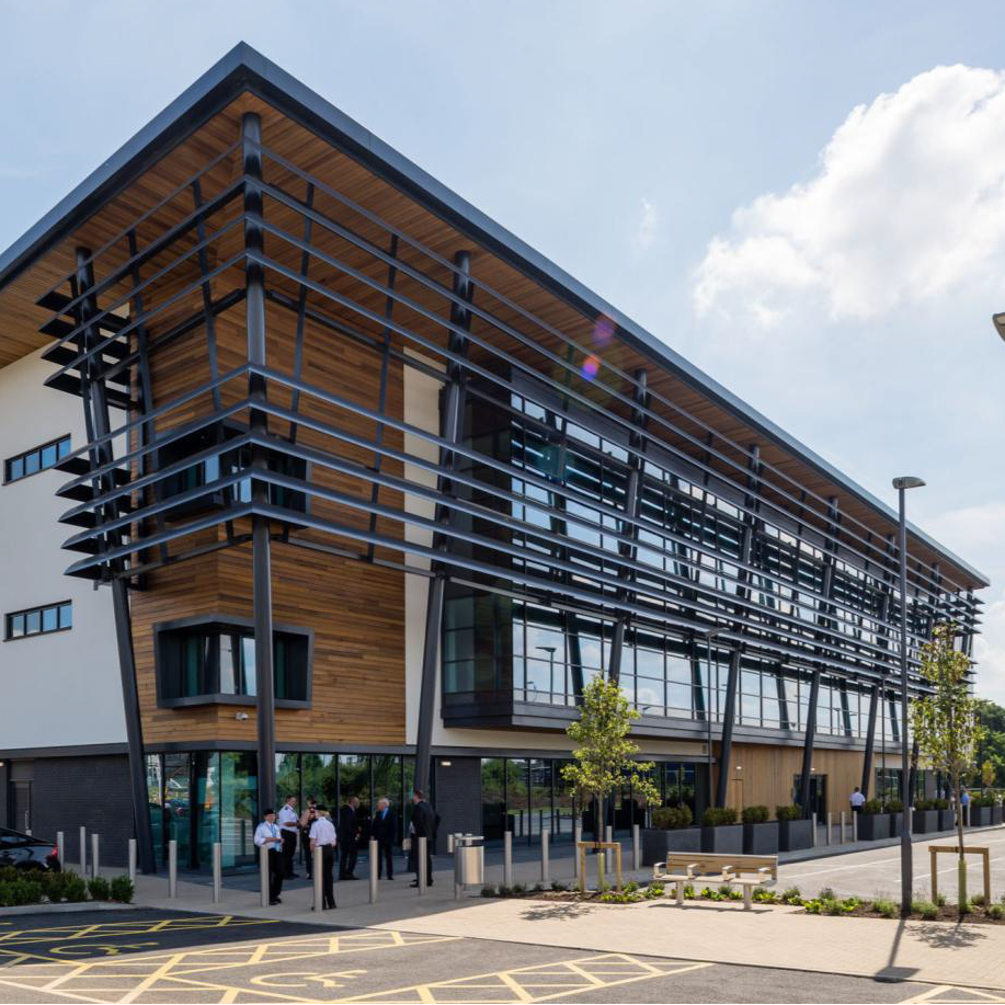 Entrance view of Northamptonshire Police