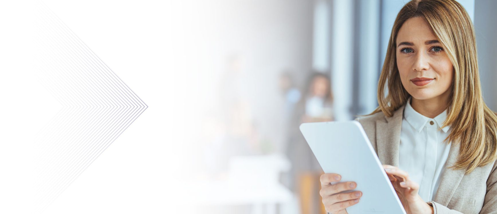 a woman checking the NHS Procurement Regulations