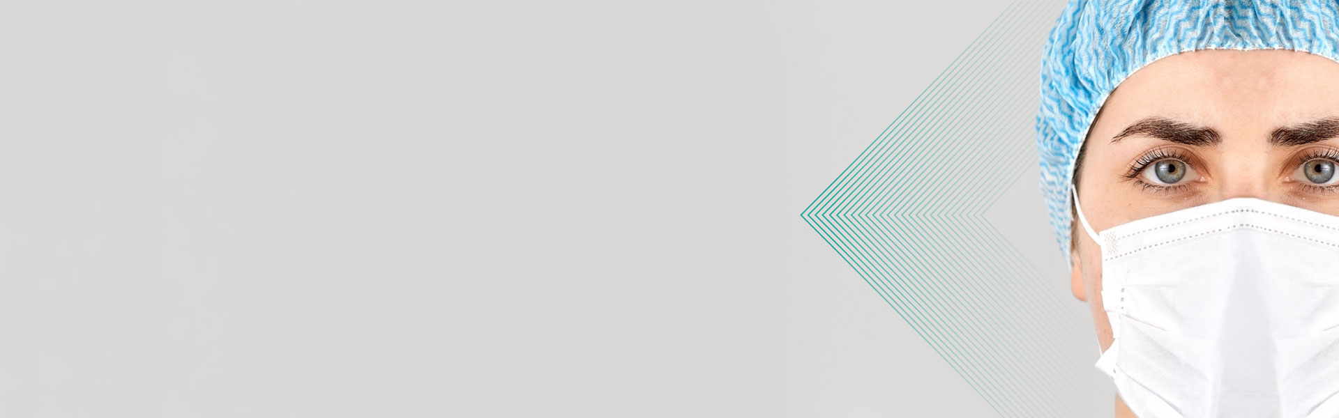 close up of NHS worker