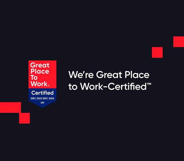 We’re a Great Place to Work